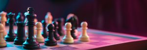 Chessboard banner